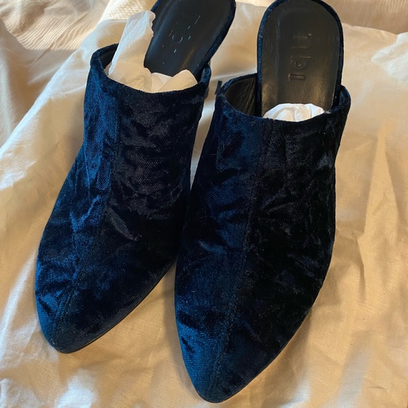 TIBI Velvet Mules - Picture 5 of 8